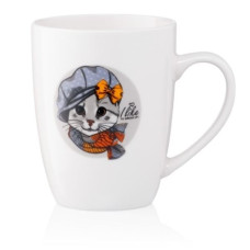Кружка фарфор Ardesto 320 мл Lovely cat AR3464