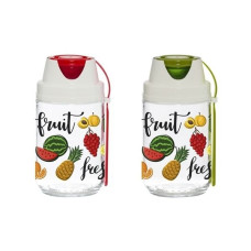 Банка Herevin Fruit-Salad 0,66 л с вилкой и контейнером 131614-001
