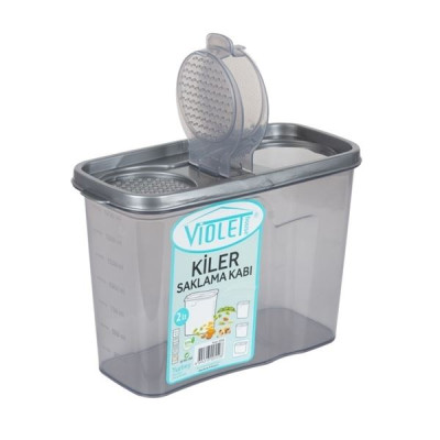 Контейнер Violet House Transparent Black 2,0 л 552