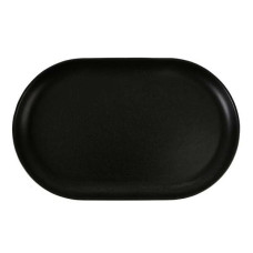 Блюдо овальное Porland Seasons Black 300x150 мм 118130.Bl