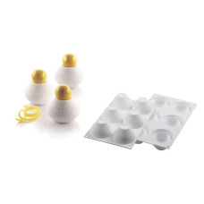 Форма силиконовая Silikomart FRAGRANCE 115 63x63 мм h=45 мм 6x95 мл и 15x20 мл (2 формы)