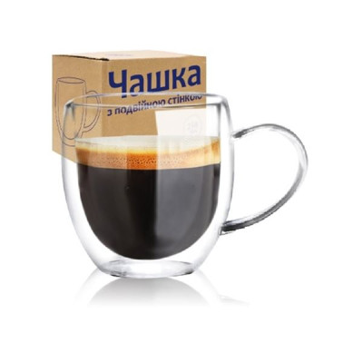 Чашка с двойным дном 250 мл 201-30