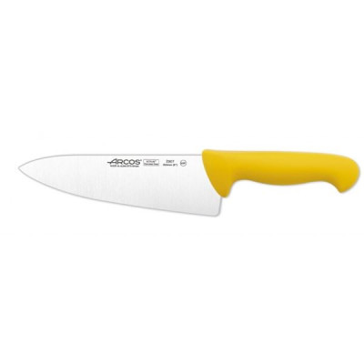 Нож поварской Arcos 2900 20 см желтый 290700