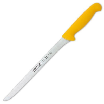 Нож для нарезки Arcos 2900 24 см желтый 291100
