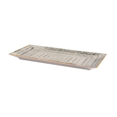 Блюдо прямоугольное Ipec Storm 30x15 см 30907893