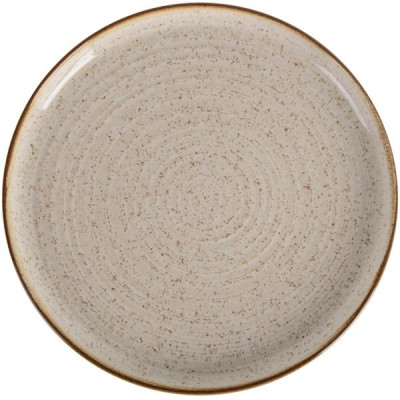 Тарелка керамическая десертная Ipec Nordic Sand 20 см 30908548