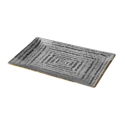 Блюдо прямоугольное Ipec Storm 25x15 см 30908746