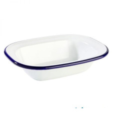 Салатник эмалированный прямоугольный APS Enamelware 160x120 мм h-35 мм 200 мл 40667