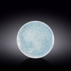Тарелка обеденная круглая Wilmax Coral Blue Graphics 21 см WL-671603 / A