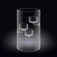 Подсвечник Wilmax 20 см три свечки WL-888906 / A