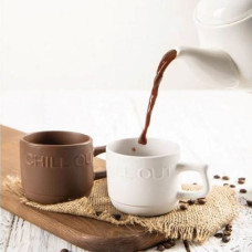 Кружка Limited Edition CHILLOUT 240 мл белая YF6034-1