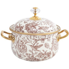 Кастрюля эмаль Elmani Bird 14 см 1,5 л 763-040
