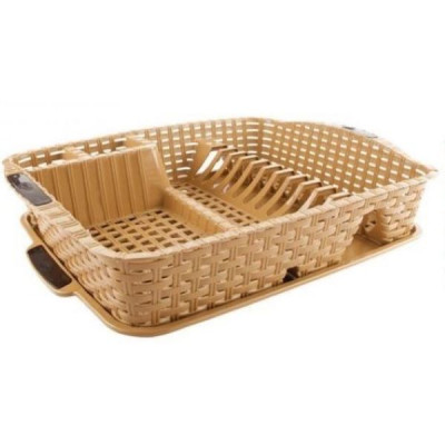Сушилка для посуды Violet House Роттанг CAPPUCHINO 48x37,5x9 см 0757 Роттанг CAPPUCHINO