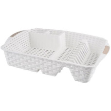 Сушилка для посуды Violet House Роттанг WHITE 48x37,5x9 см 0757 Роттанг WHITE