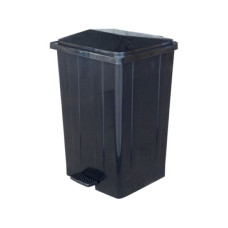 Бак для мусора Bora Plastik 86 л черный BO643BLACK