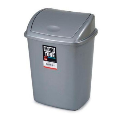Корзина для мусора Bora Plastik 15 л серый BO841GREY
