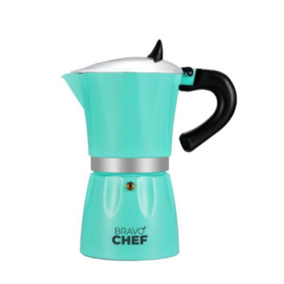 Гейзерная кофеварка на 3 чашки BRAVO CHEF BC-12100-3