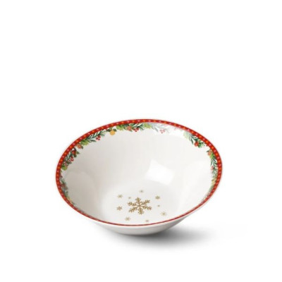 Салатник 14,5 см Fissman NEW YEAR фарфор 13804 F
