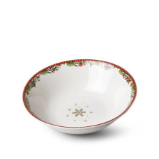 Салатник 18,2 см Fissman NEW YEAR фарфор 13805 F