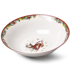 Салатник 23,2 см Fissman NEW YEAR фарфор 13806 F