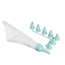 Мешок кондитерский с насадками Ardesto Tasty baking голубой тиффани AR2307TP