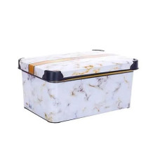 Ящик с крышкой Violet House 5 л Marble White 0646 Marble White