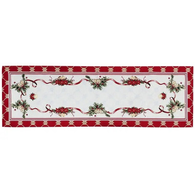 Раннер гобелен Новогодний с люрексом 47x140 см CARPI 716-022
