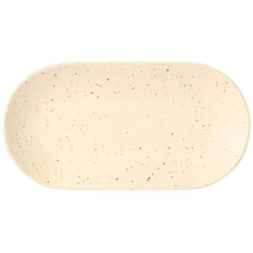 Блюдо овальное Limited Edition 25 см SANDY CREAM ZH-7013-6