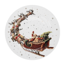 Тарелка Fissman CHRISTMAS 19,5 см фарфор 14011 F
