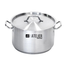 Кастрюля низкая с крышкой Atelier Gastro 8 л d=28 см h=13 см 013281