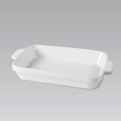 Форма керамическая прямоугольная Maestro 41x22,5 см белый MR-11642-43