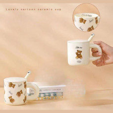 Кружка с ложкой и крышкой Limited Edition LITTLE BEAR 400 мл B060154