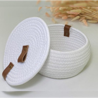 Корзинка круглая с крышкой Торонто 18x10 см 101-110