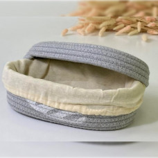 Корзинка с крышкой Булка 25x15x12 см 101-123