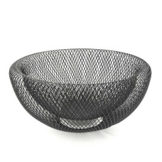 Корзинка Ardesto Midori 25x25x12 см метал, черный AR0902B