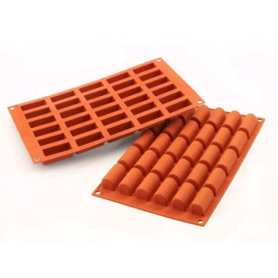 Форма силіконова Silikomart BÛCHE 44x18x20 мм SF129/C