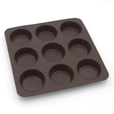 Форма силиконовая Lessner Chef Choco на 9 шт 25x25x3 см 10250