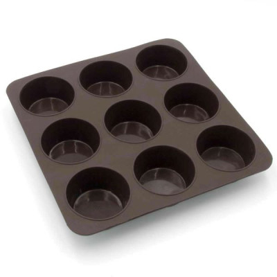 Форма силиконовая Lessner Chef Choco на 9 шт 25x25x3,5 см 10246