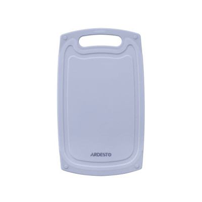 Доска кухонная Ardesto Gemini 33x20x0,85 см пластик серый AR1433GR