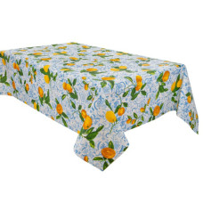Скатерть водоотталкивающая Limones Ceramica Cielo 140x180 см 715-290