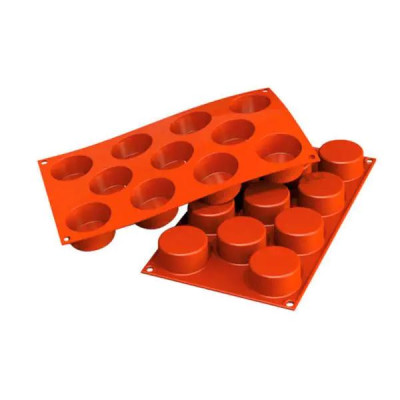 Форма силиконовая Silikomart Cylinders цилиндр 55 мл d 50 мм h 27 мм SF204/C