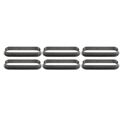 Набор 6 форм для Тарт эклер Silikomart 146x35 мм h 20 мм Tarte Ring Oblong