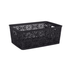 Корзина Violet House 14 л Ажур Dark Grey 0504 №4 DG