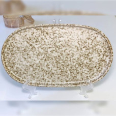 Блюдо овальное 29x16,5x2,5 см Нормандия 102-0385
