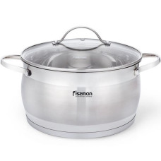 Кастрюля Fissman Fabiana 24x13,5 см 6,1 л нержавеющая сталь 5359 F