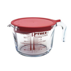 Кружка мерная с крышкой Pyrex Classic 1000 мл 264P000