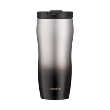 Термокружка Ardesto Metallic 450 мл черно-серая AR2645BM