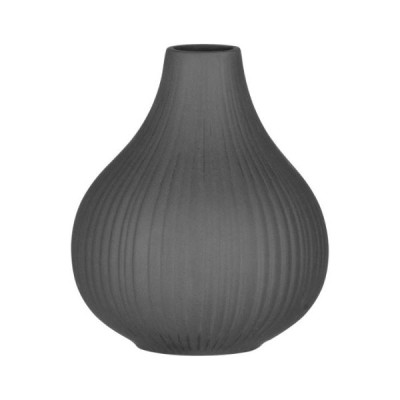 Ваза Ardesto Lucca 11,5x13,5 см серый AR38001B