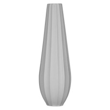 Ваза Ardesto Siena 8,5x27,5 см серый AR3810G