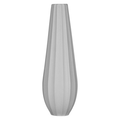 Ваза Ardesto Siena 8,5x27,5 см серый AR3810G